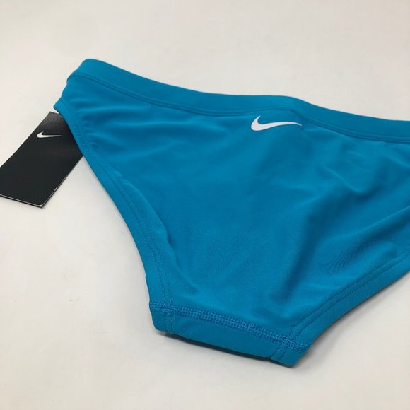 Nike Women's Light Blue Solid Sport Bikini Bottom Size Large - Picture 10 of 11